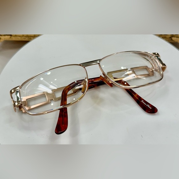 Bella Italia - Vintage Italian Gold/Silver Rx Eyeglass Frames - VGUC - Picture 14 of 14